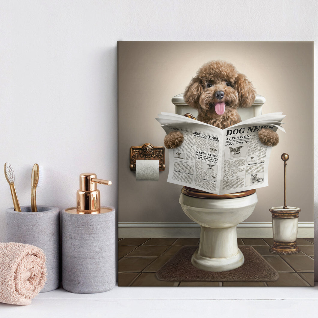 bathroom portraits