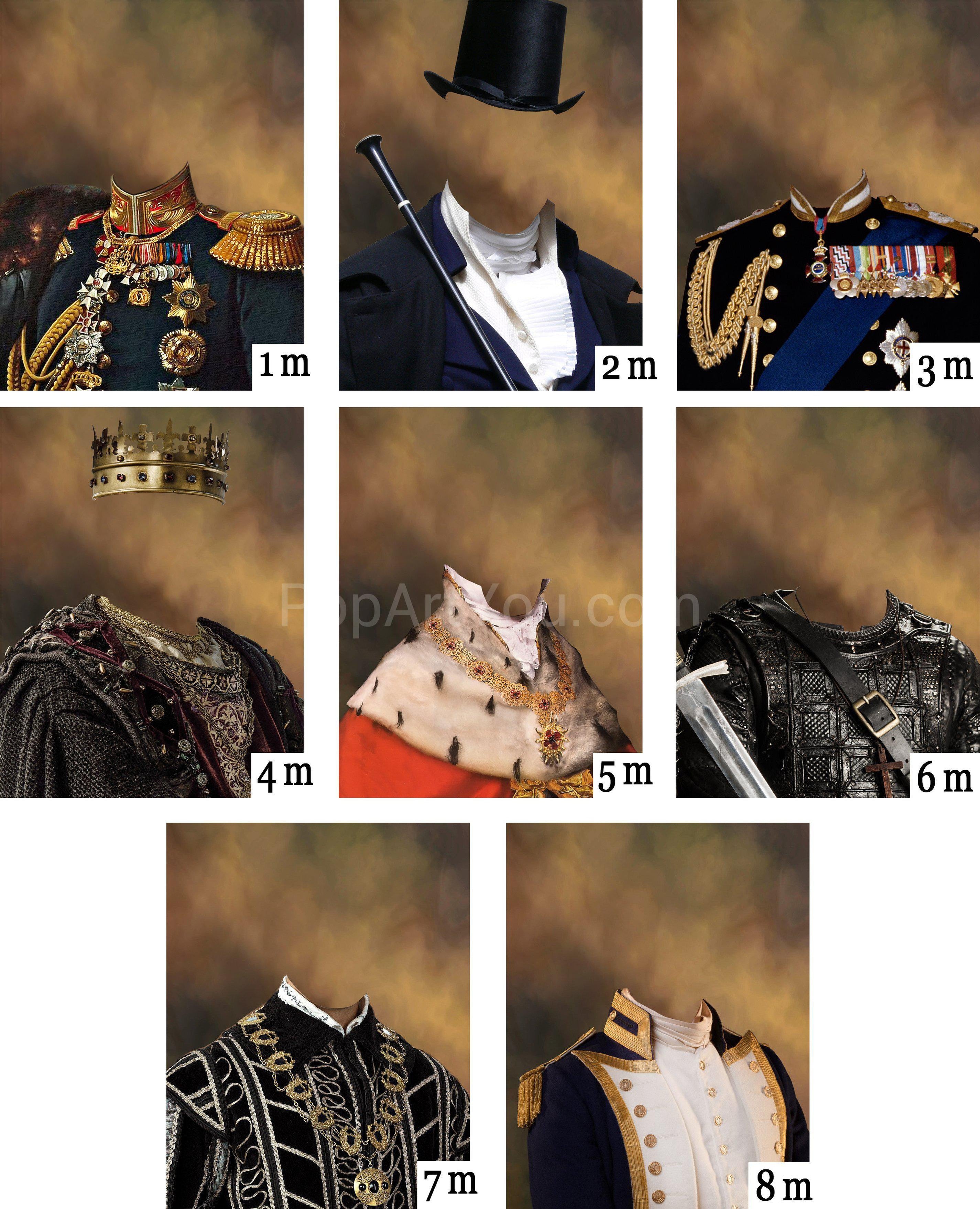 The seventh of many costume combinations for a two pets portrait