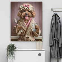 Load image into Gallery viewer, dog bathroom art
