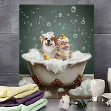 Load image into Gallery viewer, pet bathroom portraits
