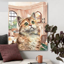 Load image into Gallery viewer, pet watercolor painting
