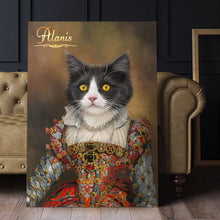 Load image into Gallery viewer, The Baroness female cat portrait
