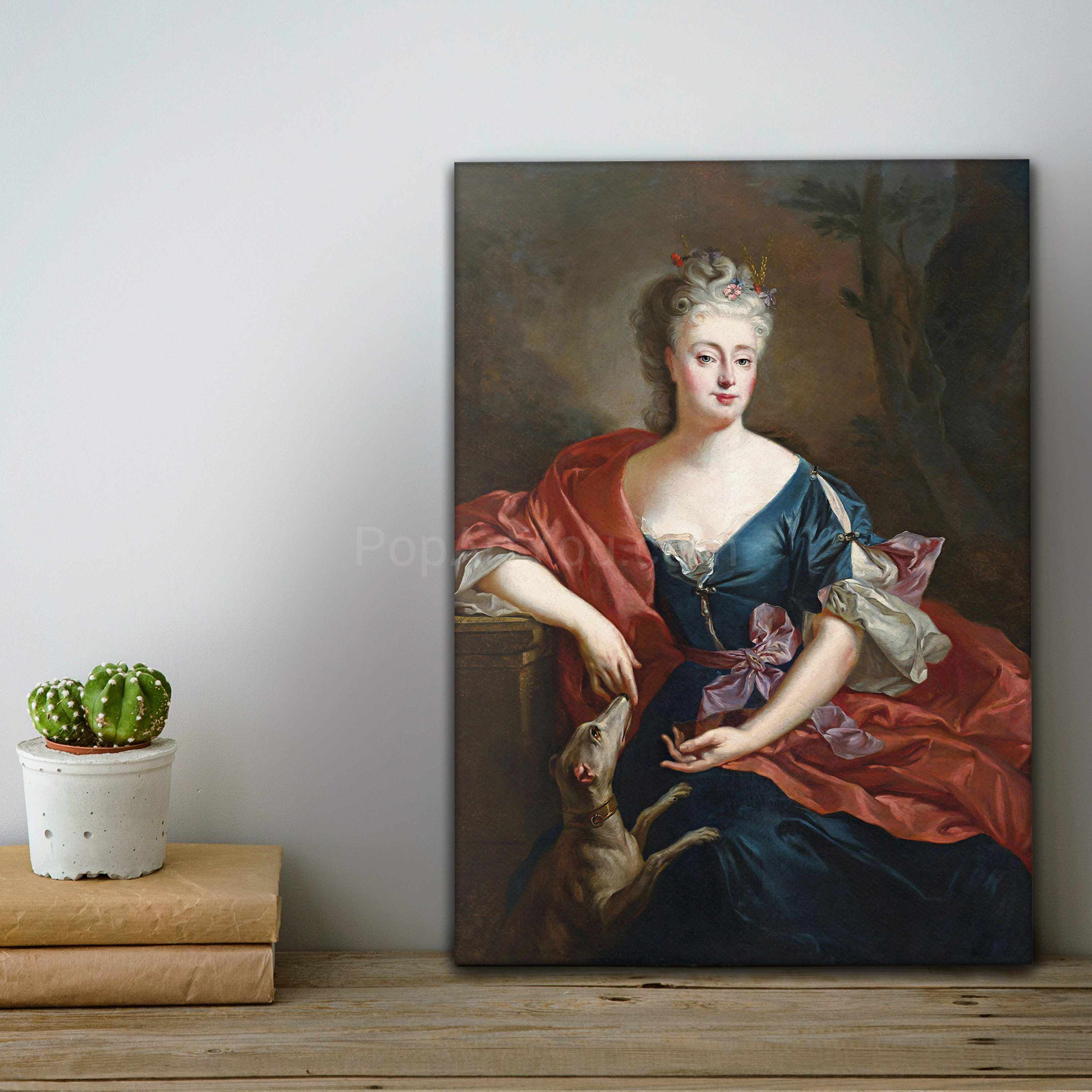 Marie Louise wife of Napoleon Bonaparte personalized female portrait –  PopArtYouShop